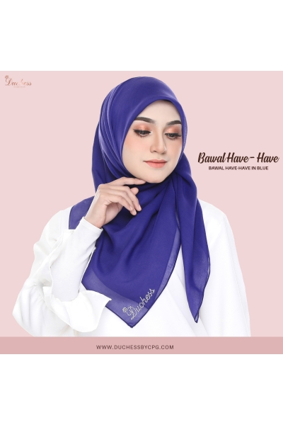 BAWAL HAVE2 - BLUE BAWAL HAVE2 - BLUE